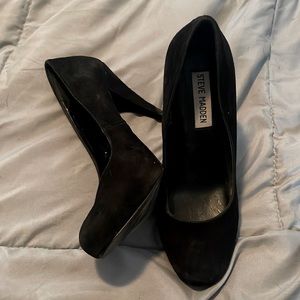 Black Steve Madden heels